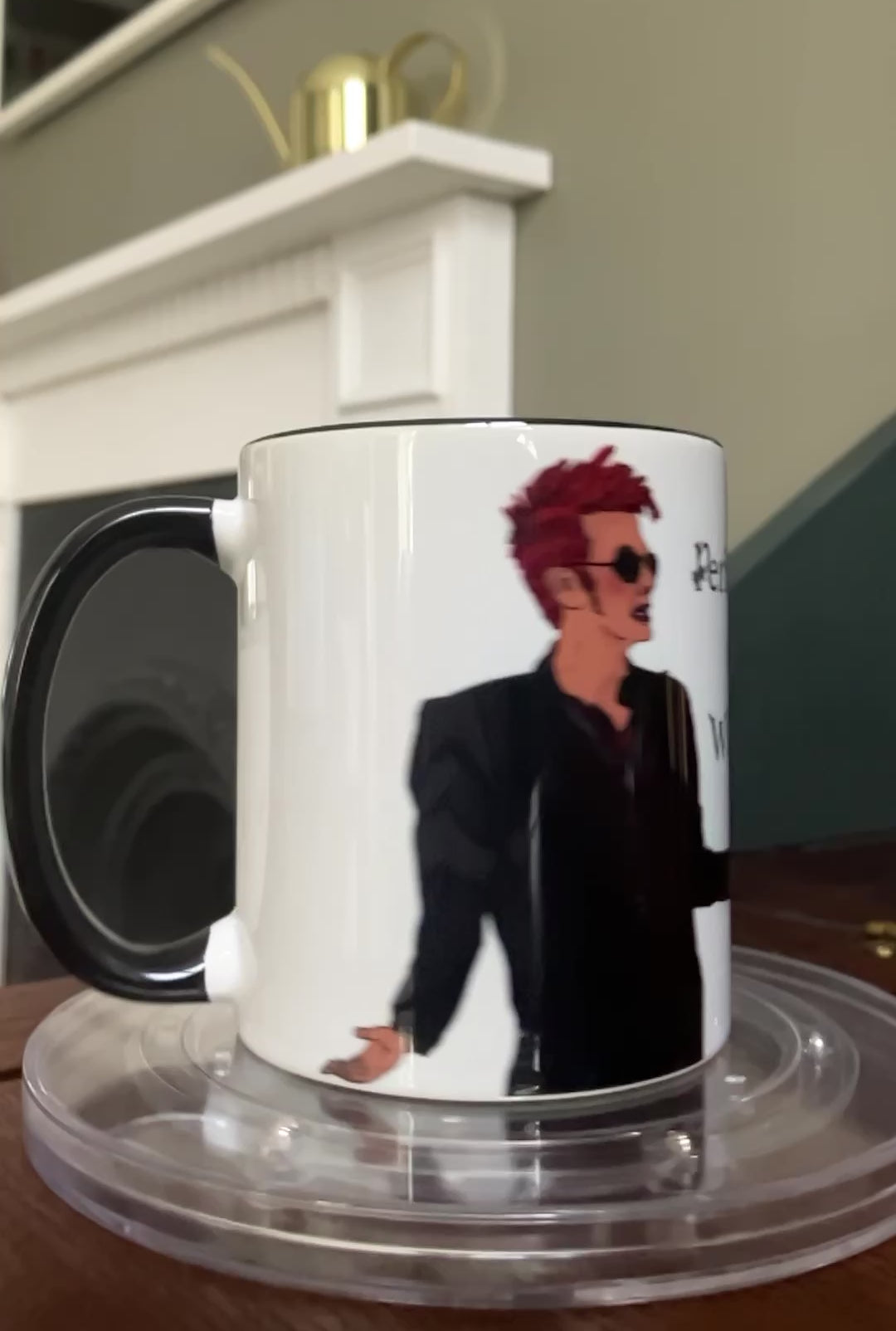 video of mug crowley and aziraphale good omens while we dance